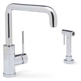Purus I Single Handle Single Hole Kitchen Faucet  with Metal Side Spray