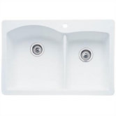 BisDiamond 1.75 Bowl Drop-In Kitchen Sink