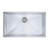 Precision Super Single Bowl Undermount Kitchen Sink