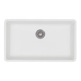 Precis Super Single Bowl Sink in Metallic Gray