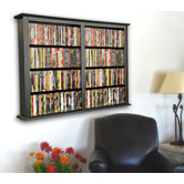 VHZ Entertainment Double Wall Mounted Storage Rack