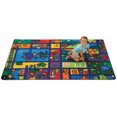 Funky Town Road Kids Rug