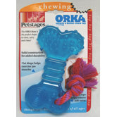 Orka Bone Chew Dog Toy in Multi Colored