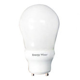15W Twist and Lock A Shape Compact Fluorescent Bulb in Warm White