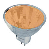 20W Bi-Pin MR11 Halogen Bulb in Orange