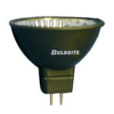 20W Bi-Pin MR16 Halogen Flood Bulb in Black
