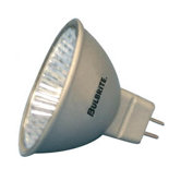 35W Bi-Pin MR16 Halogen Flood Bulb in Silver