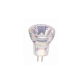 35W Clear Halogen MR8 Lensed Bi-Pin Bulb