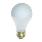 60W Inside Frost Half Chrome A19 A Shape Bulb
