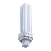 18W Dimmable Compact Fluorescent Quad Electronic 4-Pin Bulb in Neutral White