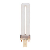 7W Compact Fluorescent Twin Magnetic 2-Pin Bulb in Cool White