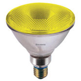 90W PAR38 Halogen Bulb in Yellow
