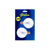 E12 Candelabra Base G16 Globe Incandescent