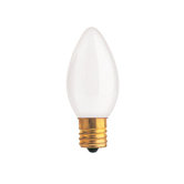 7W Incandescent Replacement Night Light in White