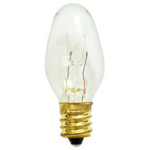 7W C7 Christmas Light in Clear