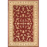 Silk Pearl Red/Beige Rug