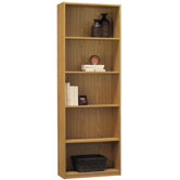 5-Shelf Book Case in Oak