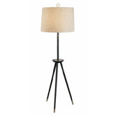 Ventana 1 Light Tripod Floor Lamp