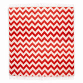 Zig Zag Wool Throw