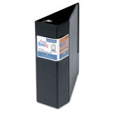 Quick Fit D-Ring Binder, 4" Capacity, Black