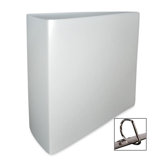Binder, Recycled, Poly, D-Ring, 2", 6/CT, FST