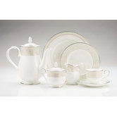 Montvale Platinum Dinnerware Set
