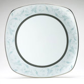 Regina Platinum 8.75" Square Luncheon Plate