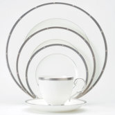 Rochelle Platinum 5 Piece Place Setting