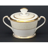 White Palace 11.5 oz. Sugar Bowl with Cover