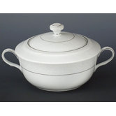 Whitecliff Platinum 2 oz. Covered Vegetable Bowl