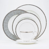Rochelle Platinum Dinnerware Set