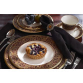 Xavier Gold Dinnerware Set