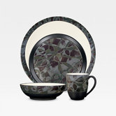 Elements Onyx Dinnerware Set