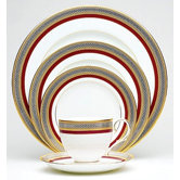Ruby Coronet 5 Piece Place Setting with Box