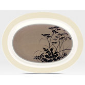 Twilight Meadow 14" Oval Platter