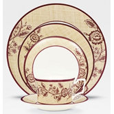 Tapestry Rose Dinnerware Set