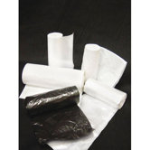 43" x 48" High-Density Can Liners with 17 Micron in Clear