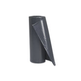 38" x 58" Linear Low Density Interleaved Can Liner in Black