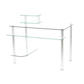 43" W Computer Desk with Keyboard Tray