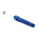 Mini Frother with Protective Sheath in Blue