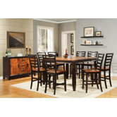 Abaco 9 Piece Counter Height Dining Set
