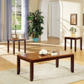 Abaco 3 Piece Coffee Table Set