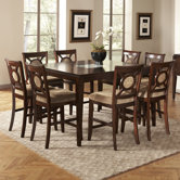Visconti 9 Piece Counter Height Dining Set
