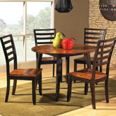 Abaco 5 Piece Double Dining Set