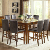 Davenport 9 Piece Counter Height Dining Set