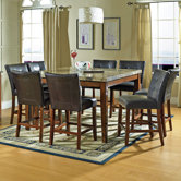 Montibello 9 Piece Counter Height Dining Set