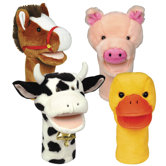 Bigmouth Farm Puppet Set