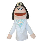 Half Body Character Puppets Doctor
