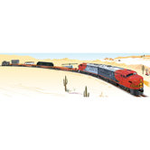 1619W Santa Fe Alco Freight Set