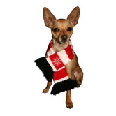 Snowflake Dog Scarf